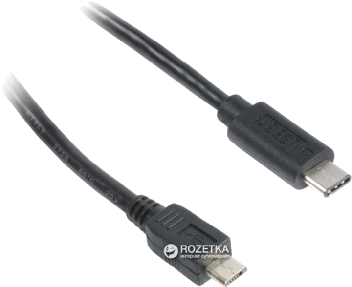 Кабель Cablexpert Преміум USB 2 0 Micro BM USB type C 1 8 м CCP USB2