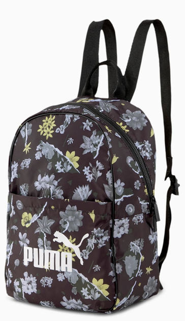 Женский рюкзак Puma Wmn Core Seasonal Backpack 07737901 Black AOP