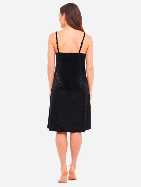 Нічна сорочка Martelle Lingerie M велюр XL Чорна MAR V