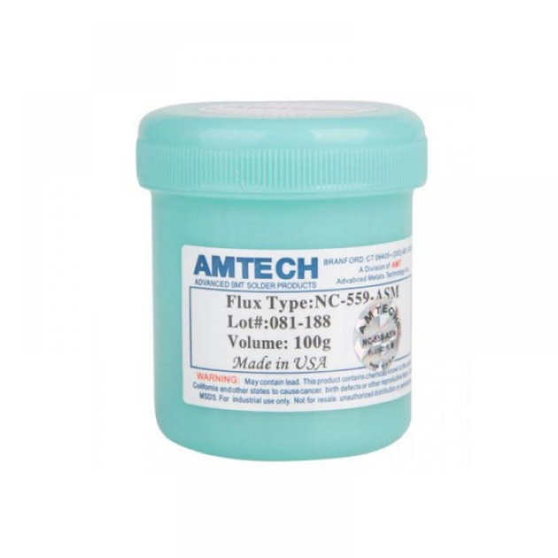 Паяльная паста для BGA AMTECH RMA 223 UV 100г фото отзывы