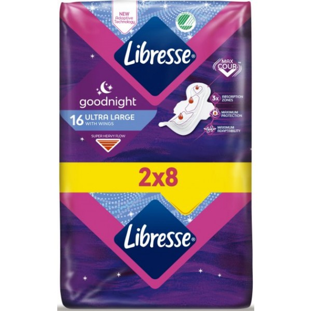 ROZETKA Гигиенические прокладки Libresse Ultra Goodnight Large 6