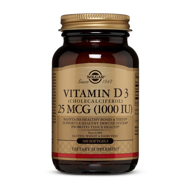 Solgar Vitamin D Mcg Iu