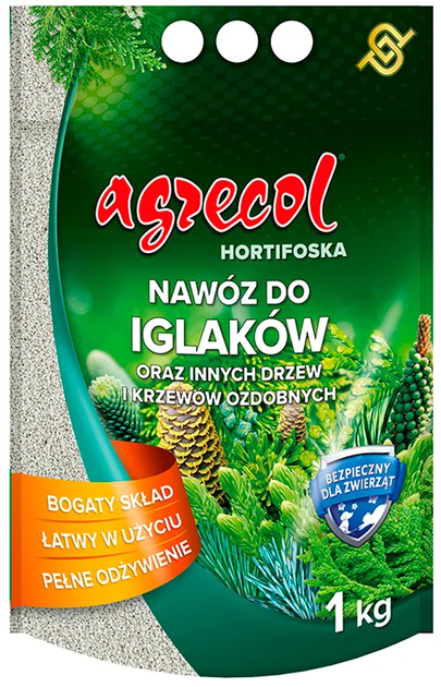 Комплексное удобрение Agrecol Hortifoska для хвойных растений NPK 10 6