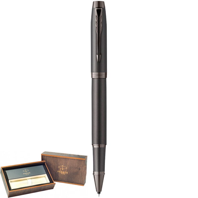 Ручка роллер Parker IM 17 Professionals Monochrome Titanium RB 28 022