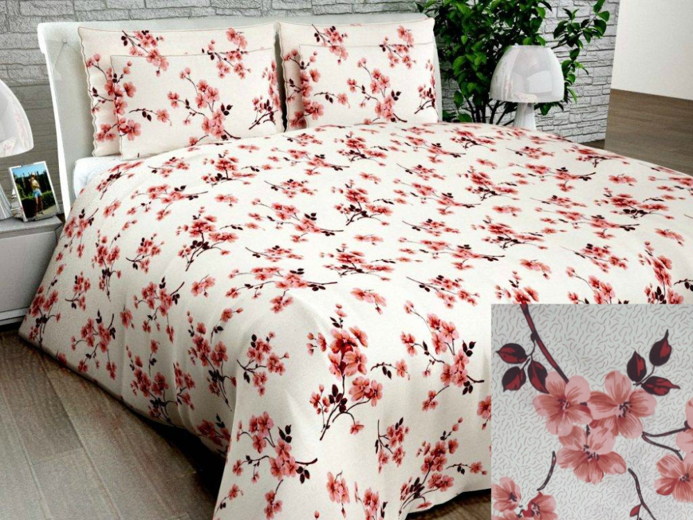 Комплект постельного белья Komfort-tekstil Цветение красн., бязь (Полуторный на резинке)
Комплект постельного белья Komfort-tekstil Цветение красн., бязь (Полуторный на резинке)