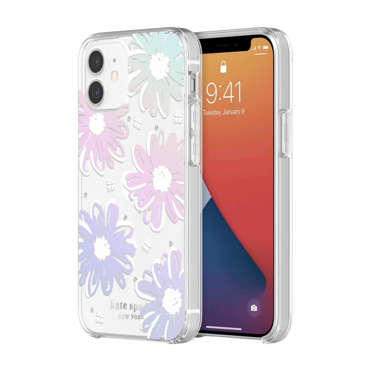 Чехол для телефона Kate Spade New York Protective Hardshell Case for iPhone 12 - Daisy Iridescent Foil/White/Clear/Gems (KSIPH-151-DSYIR)
Чехол для телефона Kate Spade New York Protective Hardshell Case for iPhone 12 - Daisy Iridescent Foil/White/Clear/Gems (KSIPH-151-DSYIR)