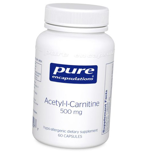Ацетил L Карнитин, Acetyl-l-Carnitine 500, Pure Encapsulations 60капс (02361003)
Ацетил L Карнитин, Acetyl-l-Carnitine 500, Pure Encapsulations 60капс (02361003)
