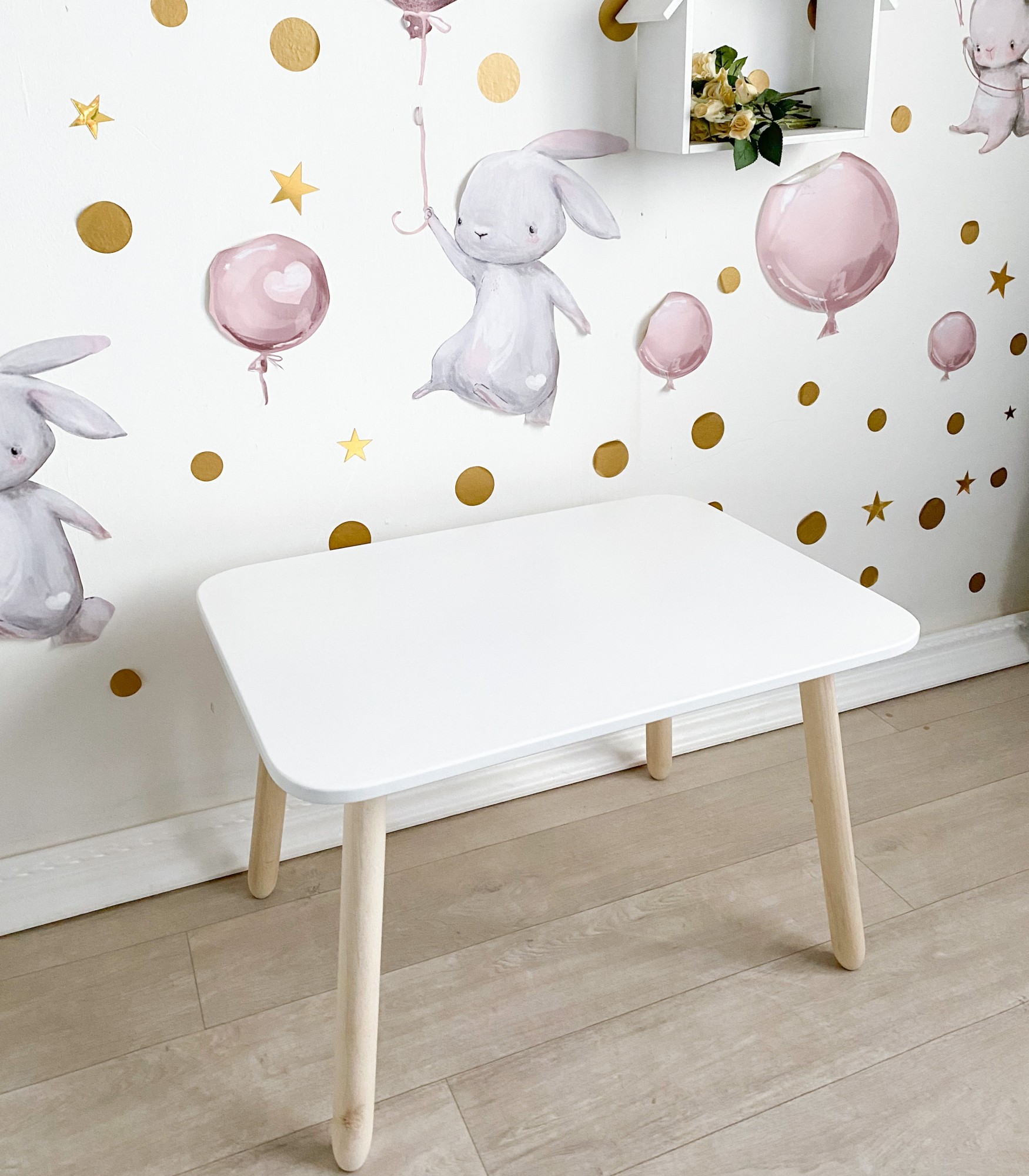 Стол детский Прямоугольный 70*50 см FOREST KIDS белый 
Стол детский Прямоугольный 70*50 см FOREST KIDS белый