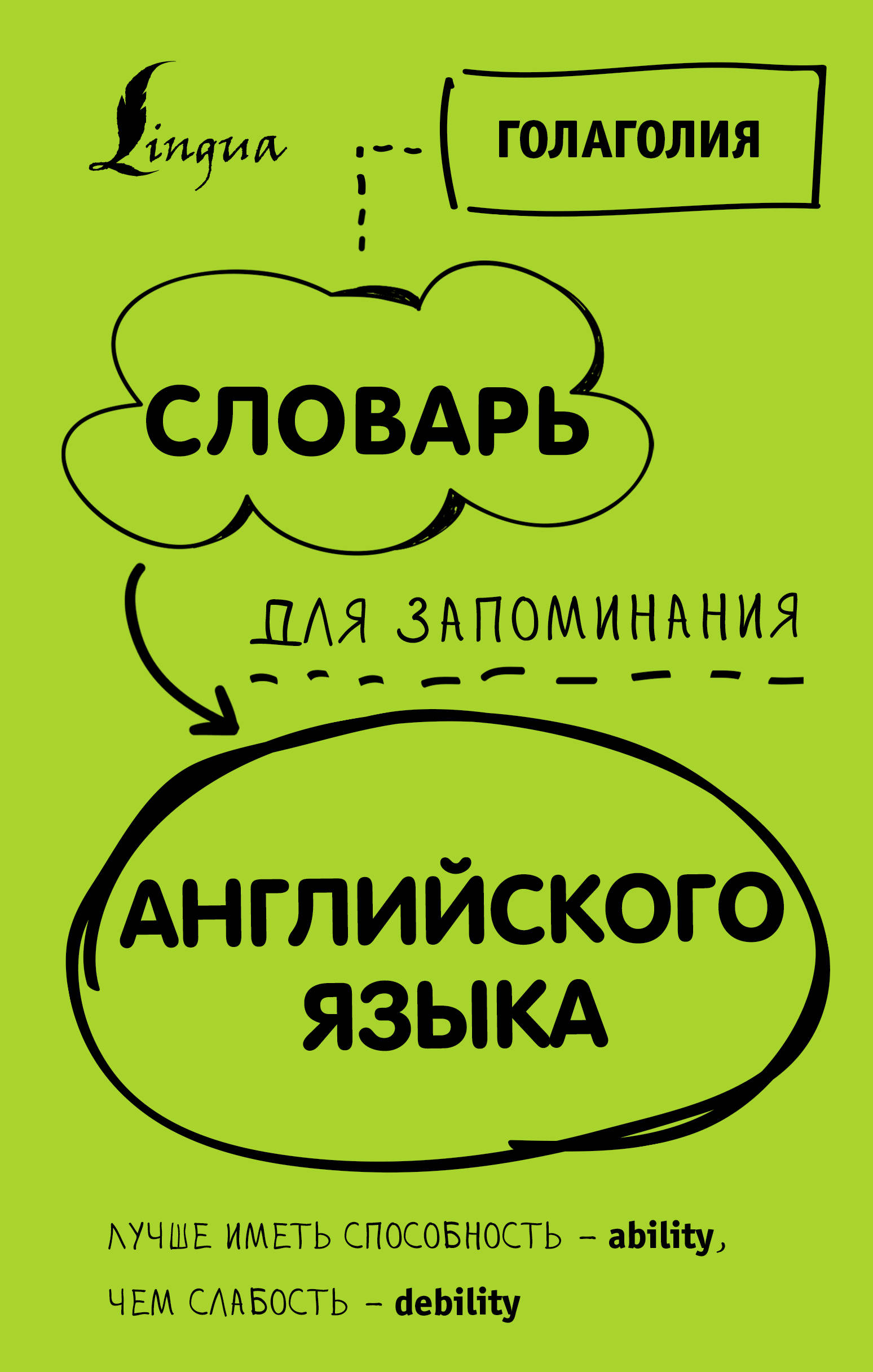 Словарь для запоминания английского. Лучше иметь способность ability, чем слабость debility
Словарь для запоминания английского. Лучше иметь способность ability, чем слабость debility