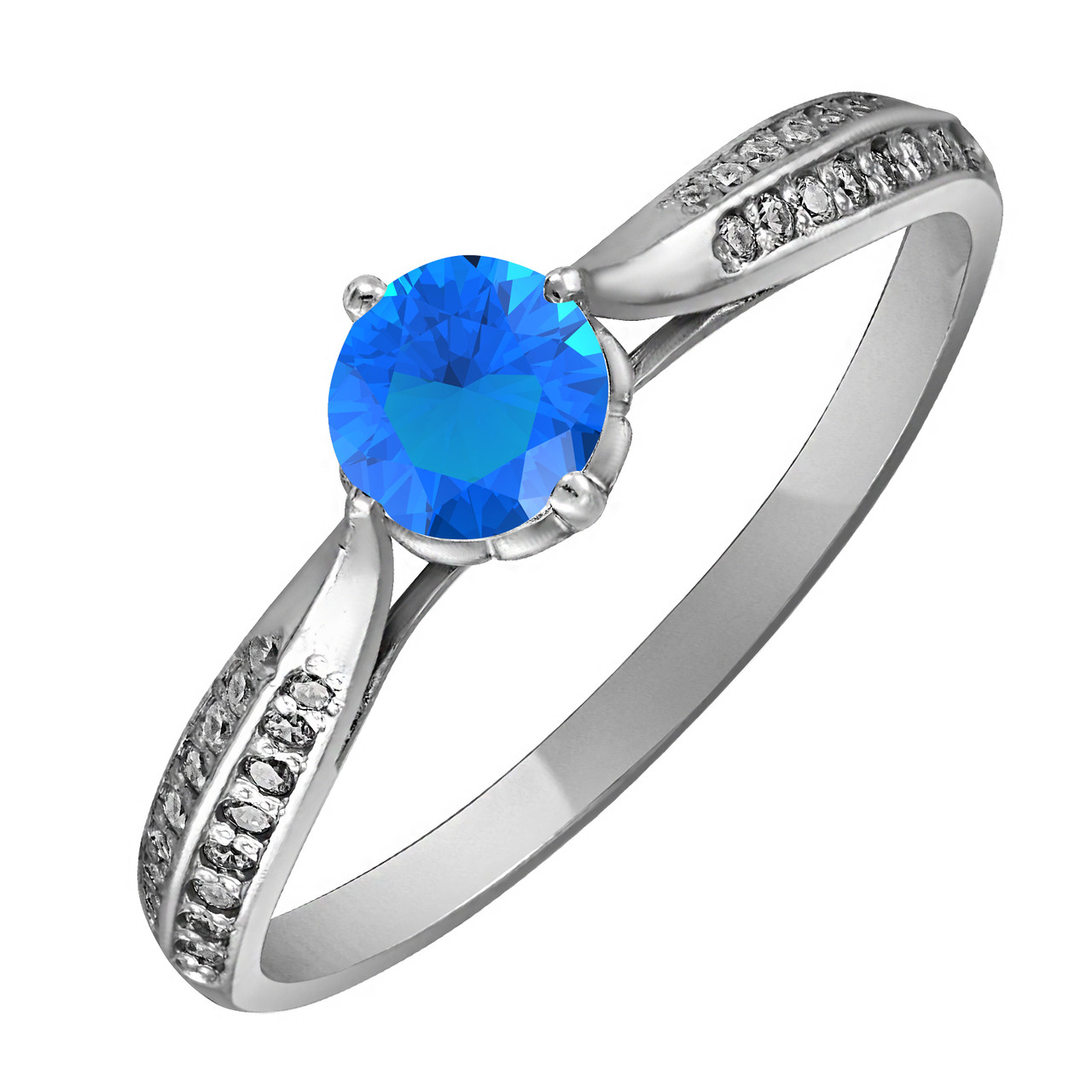 Кольцо из серебра с голубым цирконием Twiddle Jewelry 17 размер 1.4 г (К007г-17.0)
Кольцо из серебра с голубым цирконием Twiddle Jewelry 17 размер 1.4 г (К007г-17.0)