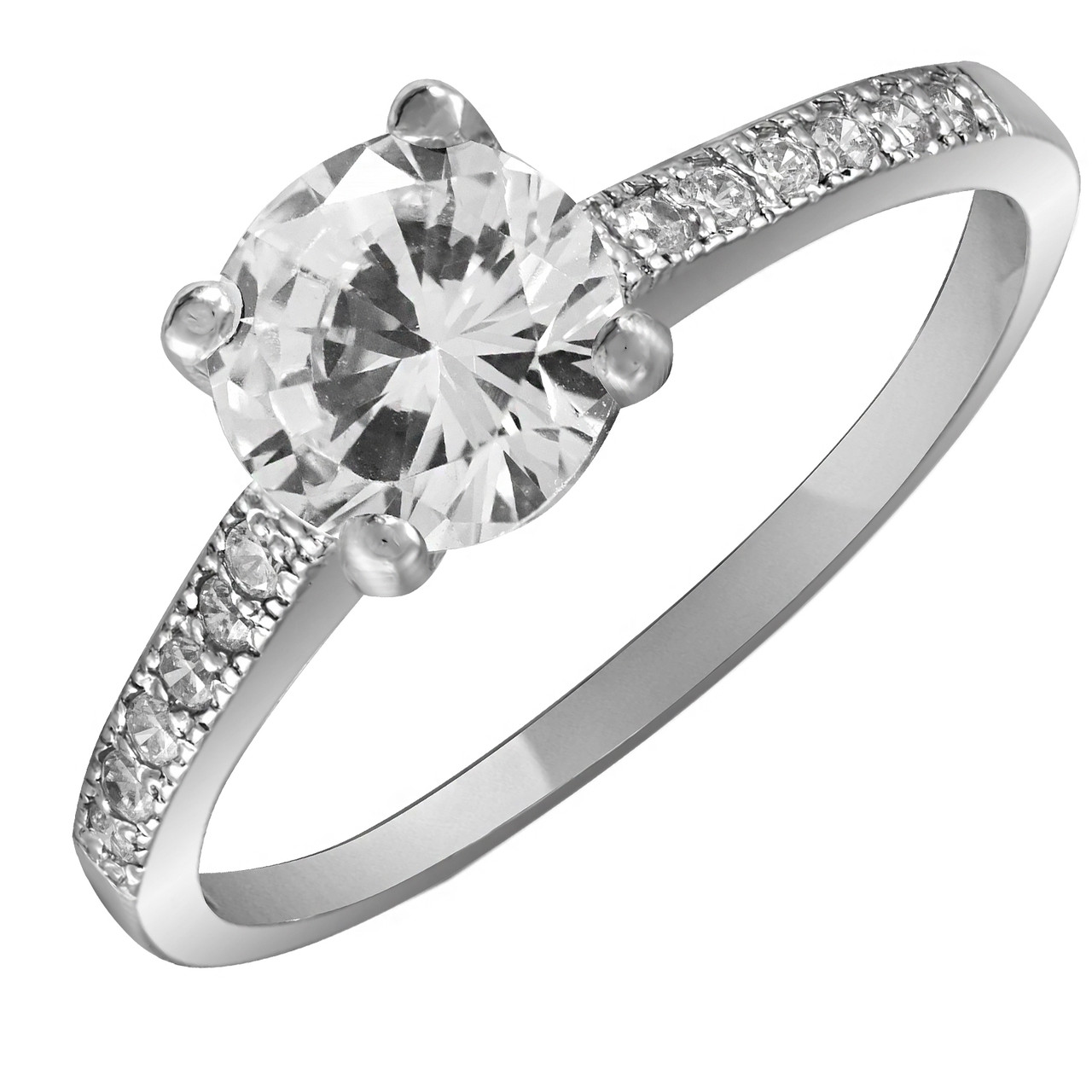 Кольцо из серебра с кубическим цирконием Twiddle Jewelry 21 размер 1.59 г (К018-21.0)
Кольцо из серебра с кубическим цирконием Twiddle Jewelry 21 размер 1.59 г (К018-21.0)