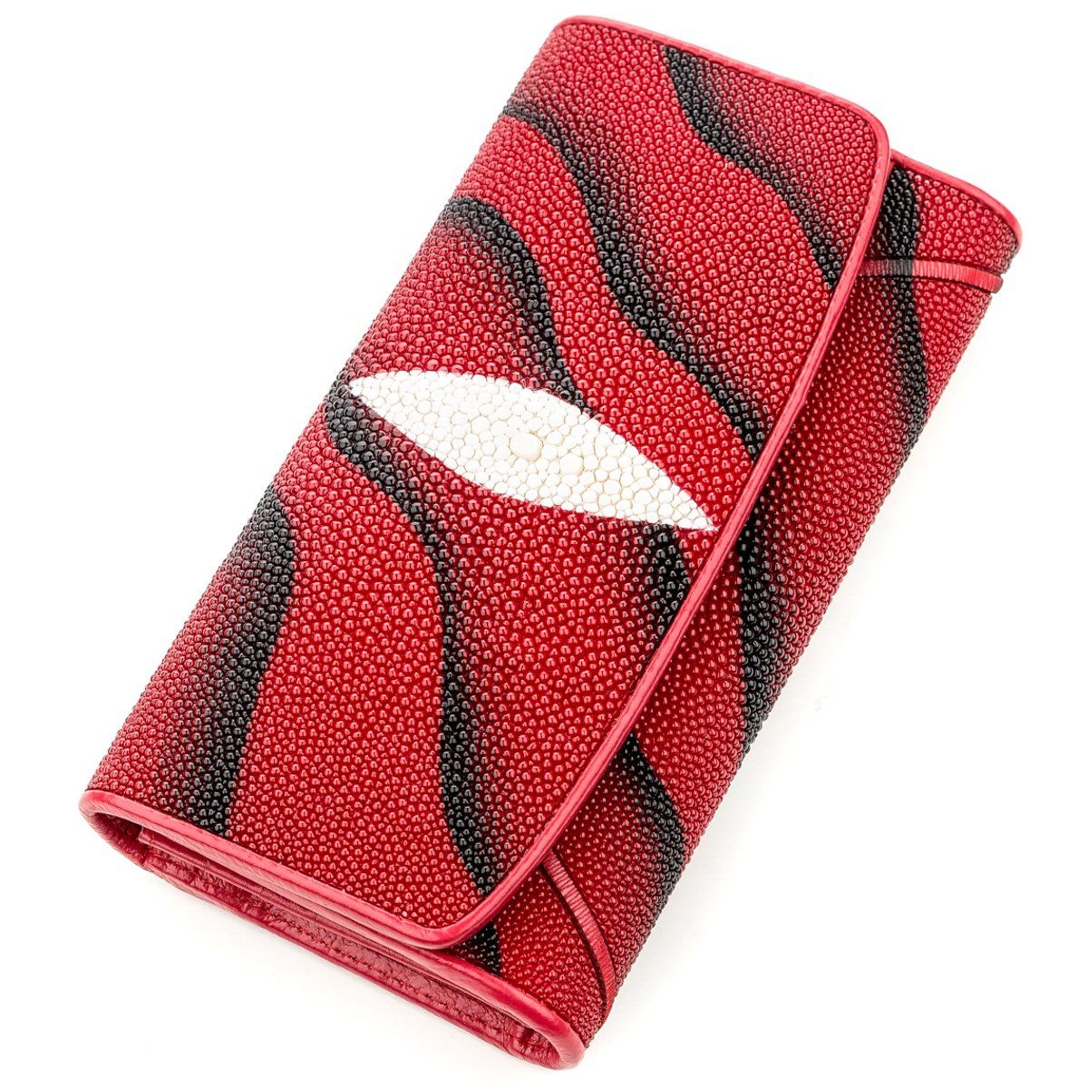 Кошелек женский STINGRAY LEATHER 18536 из натуральной кожи морского ската Красный
Кошелек женский STINGRAY LEATHER 18536 из натуральной кожи морского ската Красный