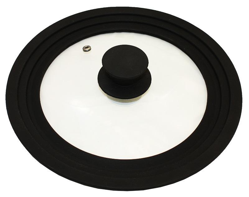Крышка универсальная Vitrinor Spain Black 18/20/22см стеклянная с силиконовым ободком (psg_VI-1108470)
Крышка универсальная Vitrinor Spain Black 18/20/22см стеклянная с силиконовым ободком (psg_VI-1108470)