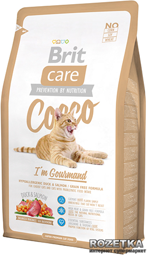 Сухой корм для кошек с чувствительным пищеварением Brit Care Cocco I am Gourmand 2 кг (8595602505760)
Сухой корм для кошек с чувствительным пищеварением Brit Care Cocco I am Gourmand 2 кг (8595602505760)