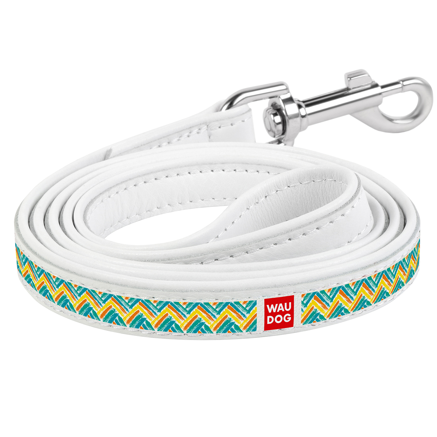 Кожаный поводок для собак WAUDOG Design с рисунком "Зигзаг" Белый 122 см 18 мм (0118-0043-15)
Кожаный поводок для собак WAUDOG Design с рисунком "Зигзаг" Белый 122 см 18 мм (0118-0043-15)