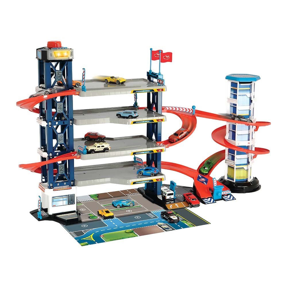 Игровой набор Dickie Toys Паркинг четырехэтажный с автомобилями и вертолетом (3749008)
Игровой набор Dickie Toys Паркинг четырехэтажный с автомобилями и вертолетом (3749008)