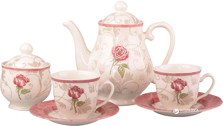 Чайный набор Claytan Ceramics 910 Дамаск Фловер Пинк 240 мл из 14 предметов (910-084)
Чайный набор Claytan Ceramics 910 Дамаск Фловер Пинк 240 мл из 14 предметов (910-084)