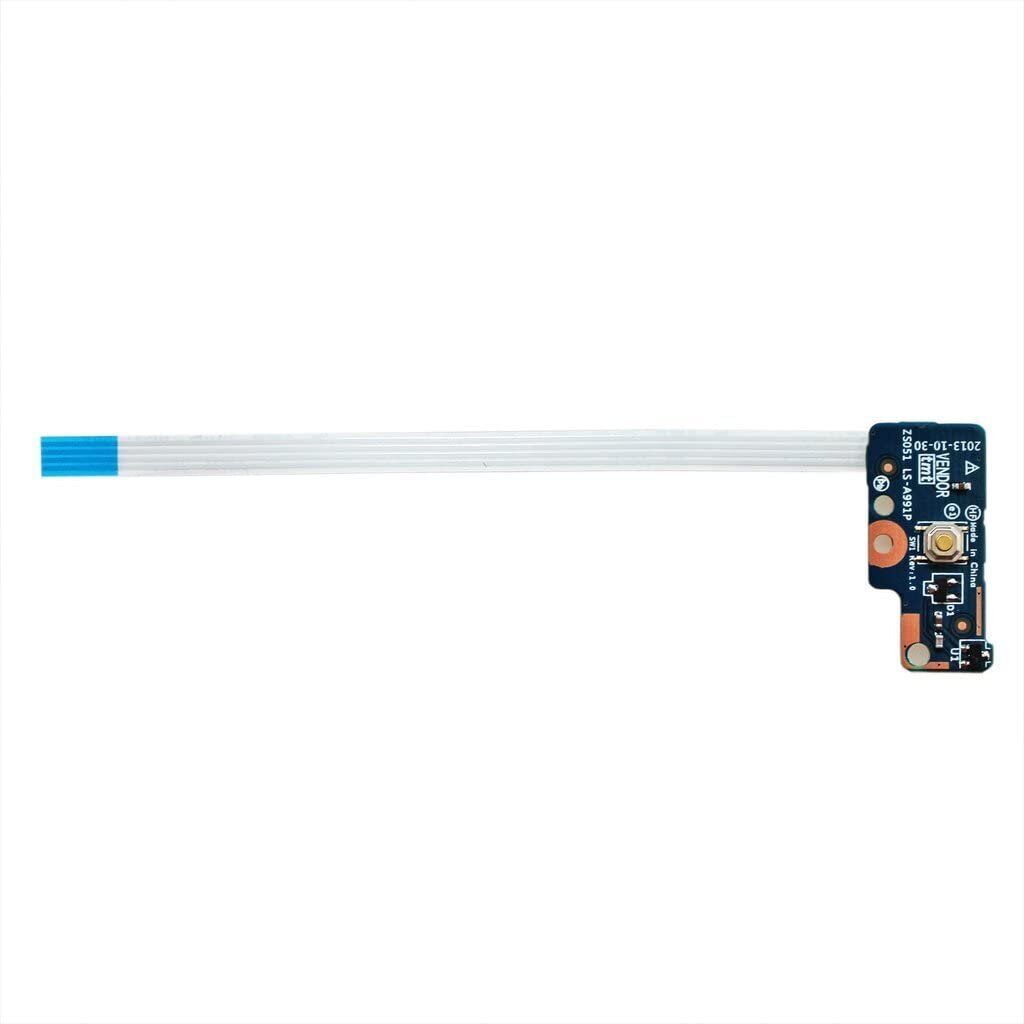 Плата кнопки включения LS-A991P со шлейфом для HP Pavilion 15-G, 15-R, 15-S, 250 G3 ORIGINAL (12045)
Плата кнопки включения LS-A991P со шлейфом для HP Pavilion 15-G, 15-R, 15-S, 250 G3 ORIGINAL (12045)