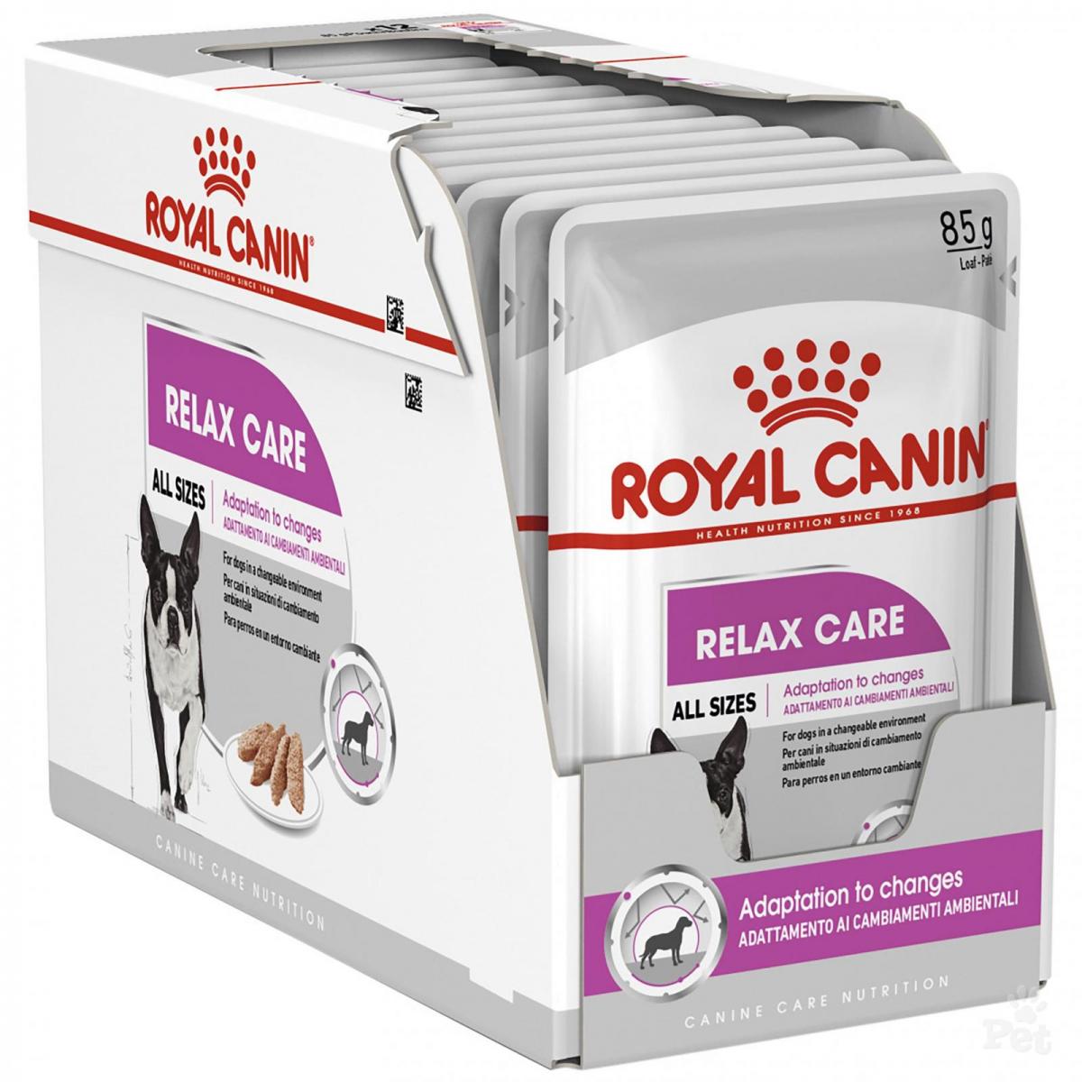 Влажный корм для собак Royal Canin Relax Care Loaf 85 г * 12 шт(упаковка) (1182001up)
Влажный корм для собак Royal Canin Relax Care Loaf 85 г * 12 шт(упаковка) (1182001up)