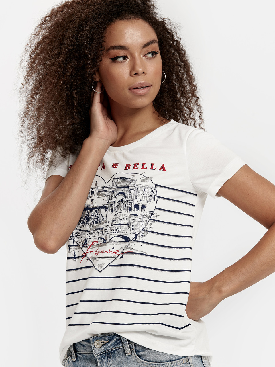 Женская футболка LС Waikiki La Vita e Bella с сердцем 3XL Белая (LCW Woman -1662-6)
Женская футболка LС Waikiki La Vita e Bella с сердцем 3XL Белая (LCW Woman -1662-6)