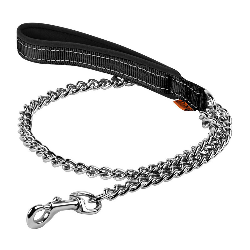 Поводок-цепь DOG Extreme нейлон черный с прорезиненной ручкой 43101 (4820082494407)
Поводок-цепь DOG Extreme нейлон черный с прорезиненной ручкой 43101 (4820082494407)