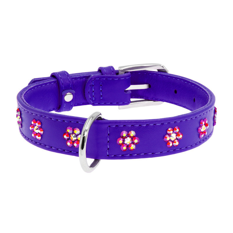 Ошейник WAUDOG Glamour кожа фиолетовый с клеевыми стразами Цветочек 32029 (4820082499327)
Ошейник WAUDOG Glamour кожа фиолетовый с клеевыми стразами Цветочек 32029 (4820082499327)
