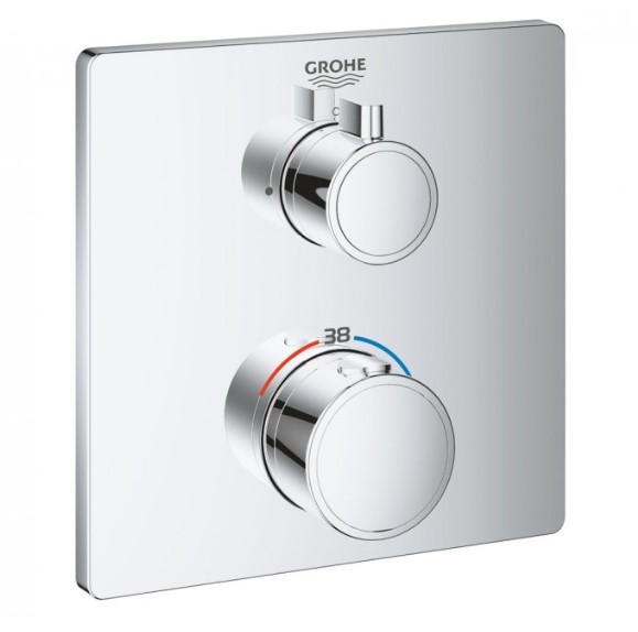 Термостат для душа GROHE GROHTHERM 24078000 с переключателем на 1 положение (57195)
Термостат для душа GROHE GROHTHERM 24078000 с переключателем на 1 положение (57195)