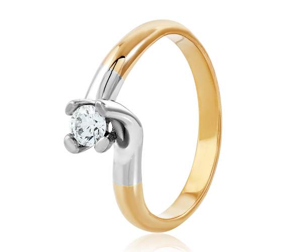 Кольцо с камнем SWAROVSKI ZIRCONIA "Дафна", комбинированное золото, КД4146SW, 18 размер
Кольцо с камнем SWAROVSKI ZIRCONIA "Дафна", комбинированное золото, КД4146SW, 18 размер