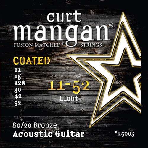 Струны для акустической гитары Curt Mangan 25003 Coated Extra Light 80/20 Bronze (11-52)
Струны для акустической гитары Curt Mangan 25003 Coated Extra Light 80/20 Bronze (11-52)