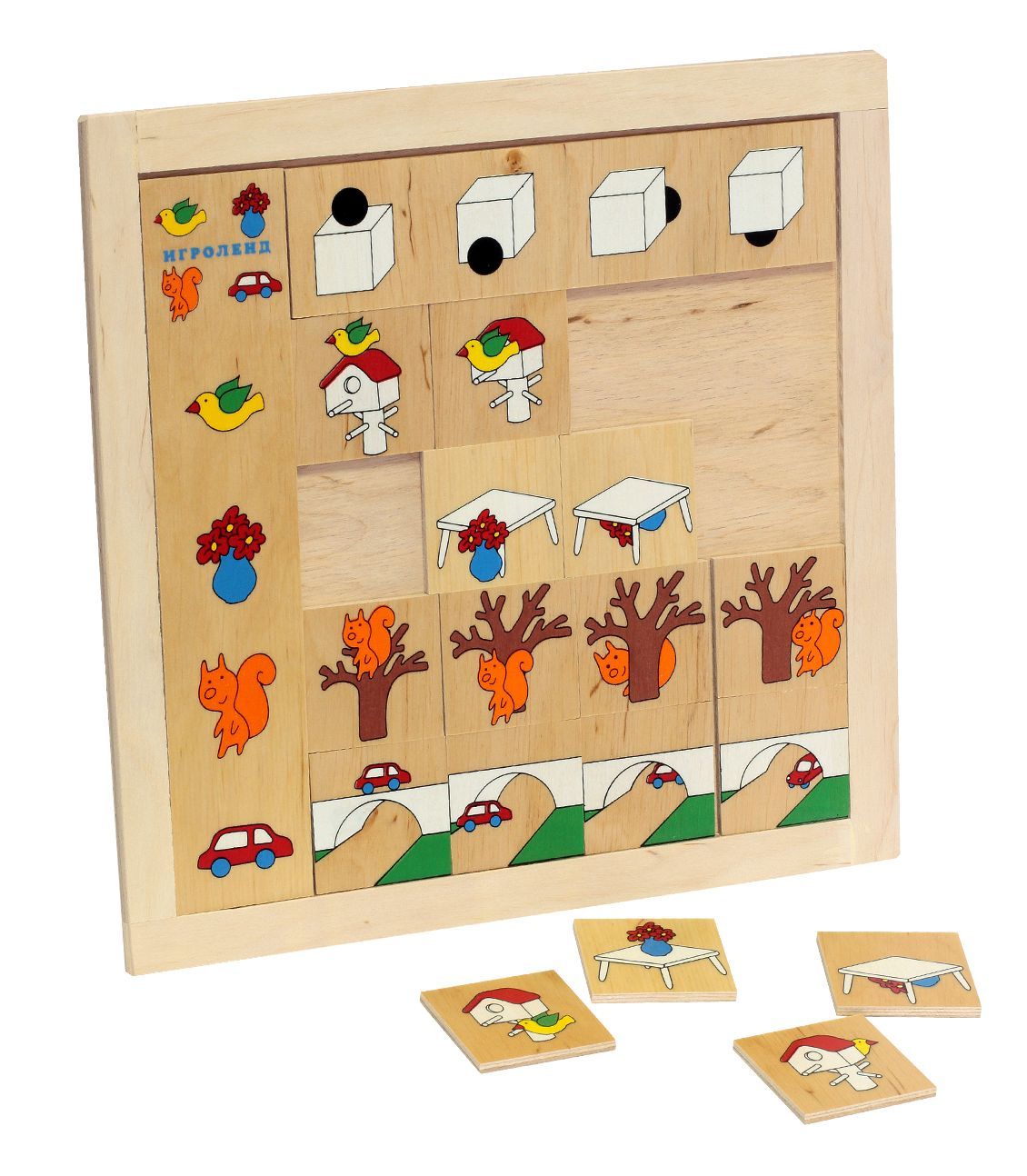 Игровой набор Размести в пространстве 18 деталей Lam Toys 27х27х0,9 см Разноцветный 000014346
Игровой набор Размести в пространстве 18 деталей Lam Toys 27х27х0,9 см Разноцветный 000014346
