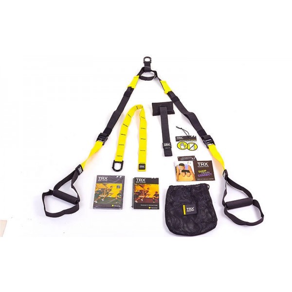 Петли TRX функциональный тренажер PACK P2 FI-3724-03 /2 (петли подвесные, дверное крепление, DVD, сумка, черный-желтый)
Петли TRX функциональный тренажер PACK P2 FI-3724-03 /2 (петли подвесные, дверное крепление, DVD, сумка, черный-желтый)
