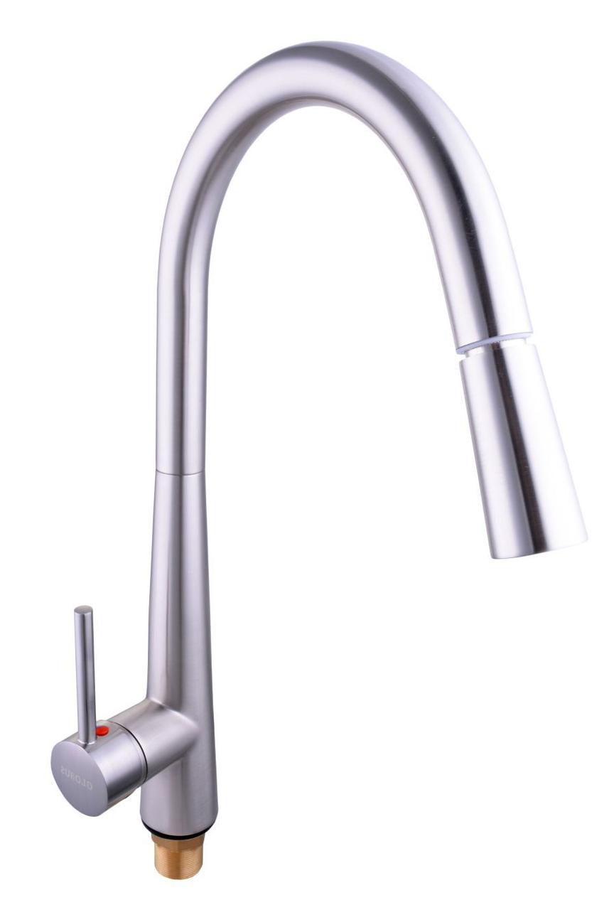 Смеситель кухонный Globus Lux LAZER GLLR-1033 St Steel НЕРЖАВЕЙКА с вытяжной лейкой
Смеситель кухонный Globus Lux LAZER GLLR-1033 St Steel НЕРЖАВЕЙКА с вытяжной лейкой