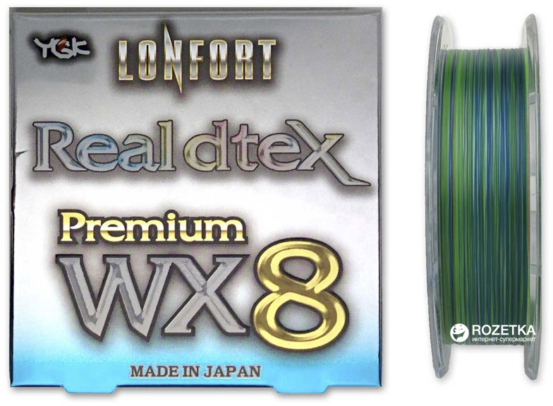 Шнур YGK Lonfort Real DTex X8 150 м 0.104 мм 0.4 кг/12 lb Разноцветный (55450050)
Шнур YGK Lonfort Real DTex X8 150 м 0.104 мм 0.4 кг/12 lb Разноцветный (55450050)