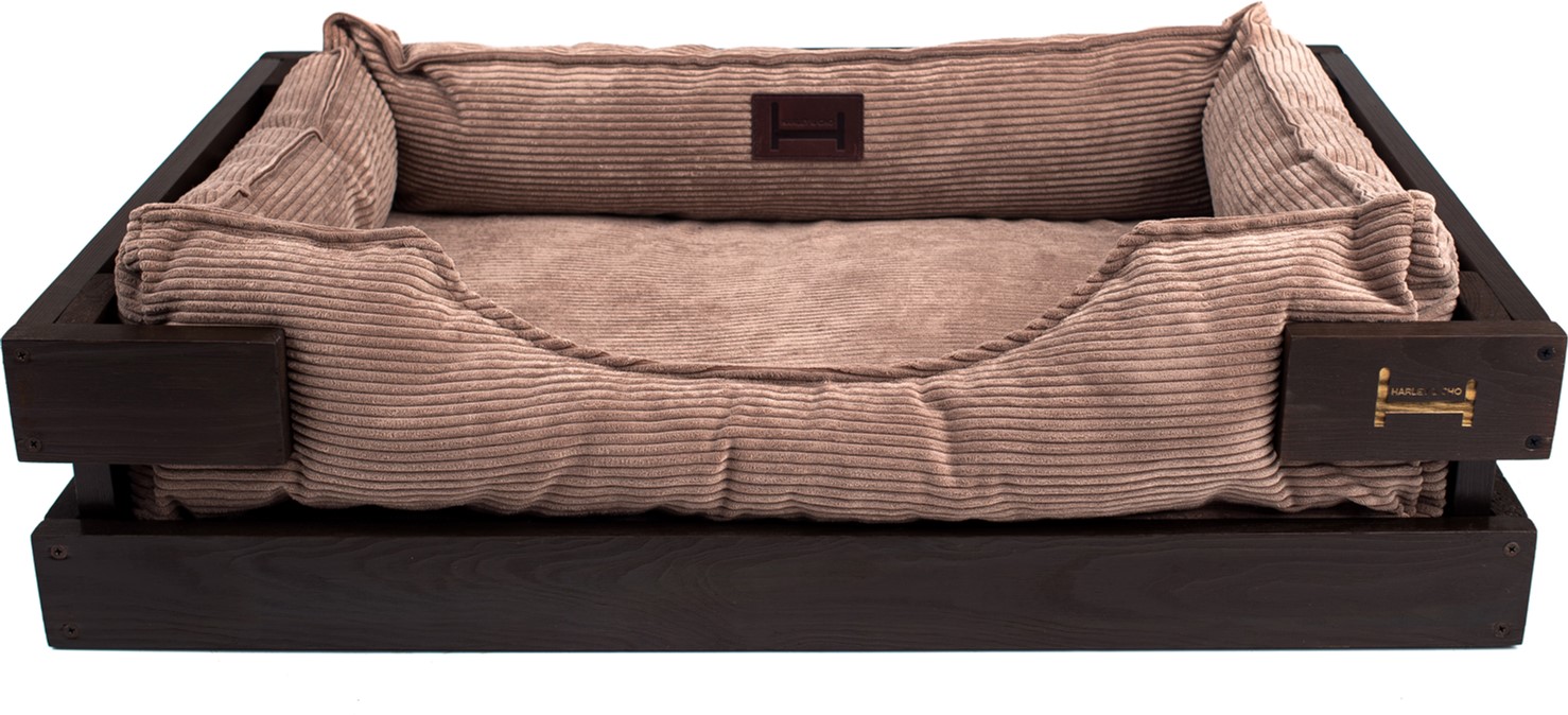 Лежак для собак Harley and Cho Dreamer 120 x 70 см в деревянном каркасе Brown/Cacao Velvet
Лежак для собак Harley and Cho Dreamer 120 x 70 см в деревянном каркасе Brown/Cacao Velvet