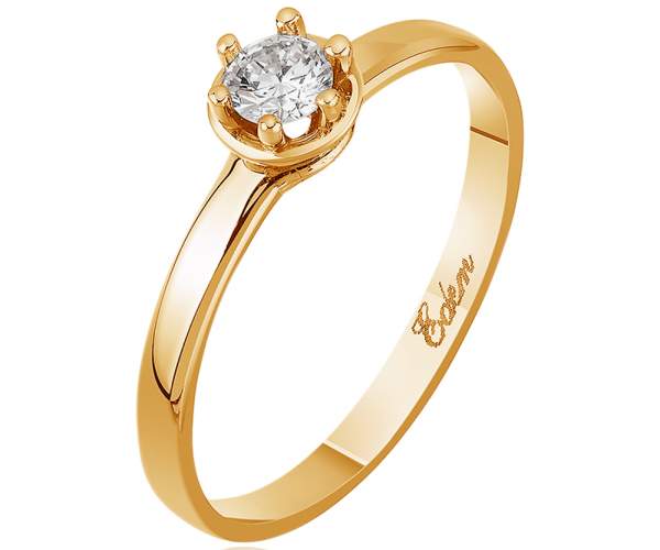 Кольцо золотое с камнем SWAROVSKI Zirconia в стиле "Дамиани", КД4095SW, 16.5 размер
Кольцо золотое с камнем SWAROVSKI Zirconia в стиле "Дамиани", КД4095SW, 16.5 размер