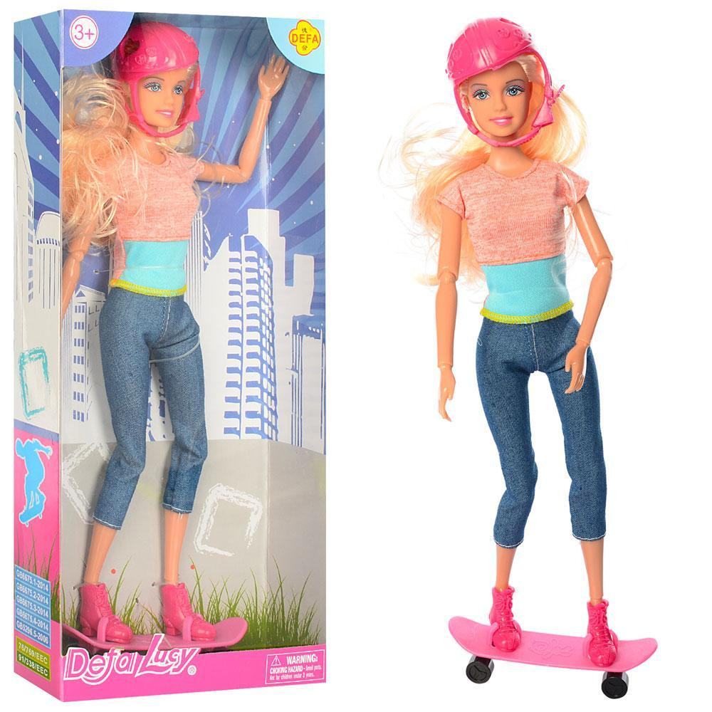 Игровой набор кукла с аксессуарами Defa Lucy "Скейтбордистка" / Defa Lucy ( 8375 )
Игровой набор кукла с аксессуарами Defa Lucy "Скейтбордистка" / Defa Lucy ( 8375 )
