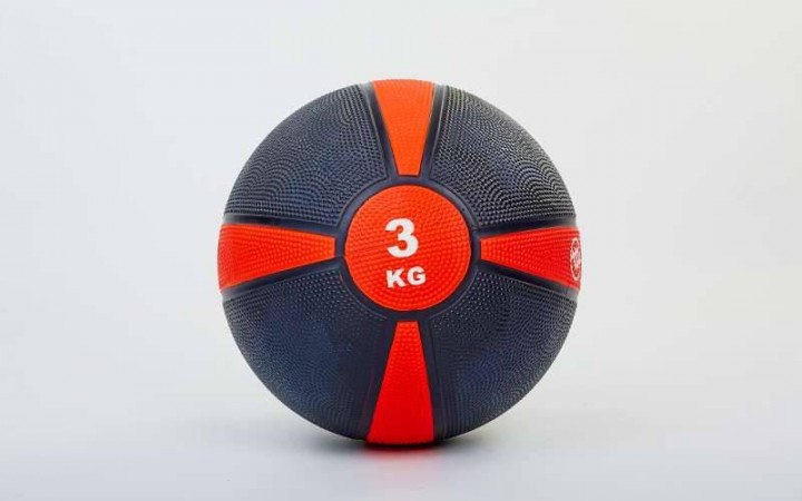 Мяч медицинский медбол Zelart Medicine Ball FI-5122-3 3кг (резина, d-21,5см, черный-красный)
Мяч медицинский медбол Zelart Medicine Ball FI-5122-3 3кг (резина, d-21,5см, черный-красный)