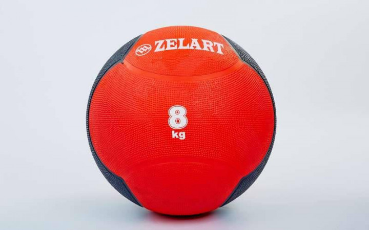 Мяч медицинский медбол Zelart Medicine Ball FI-5121-8 8кг (резина, d-28,5см, красный-черный)
Мяч медицинский медбол Zelart Medicine Ball FI-5121-8 8кг (резина, d-28,5см, красный-черный)