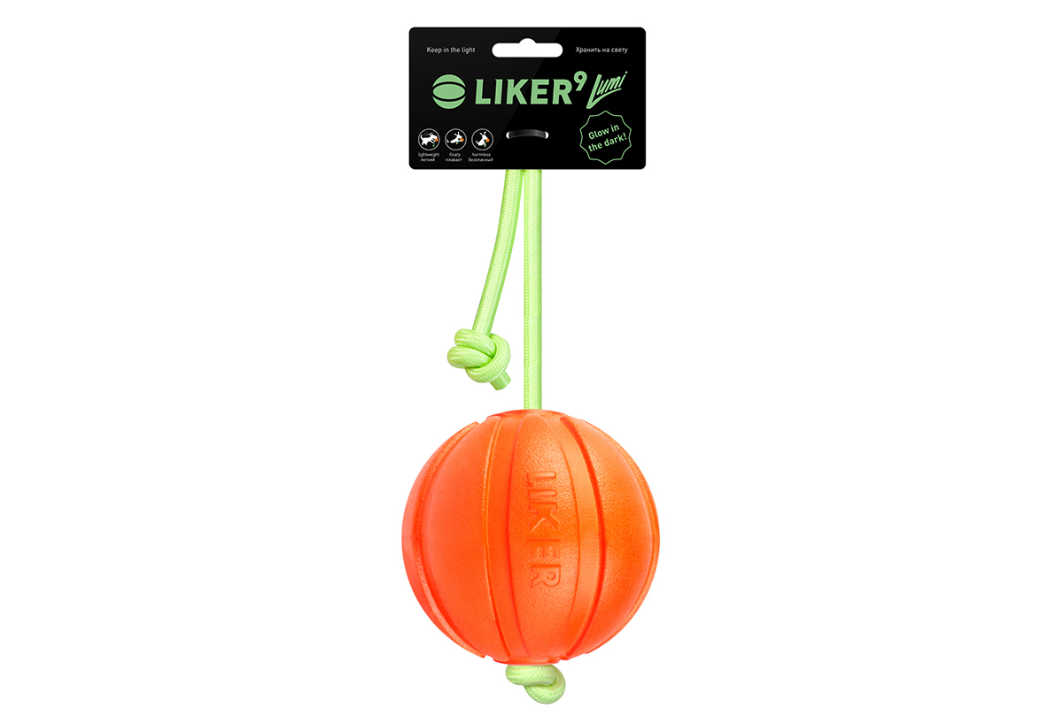 Игрушка для собак Collar Liker Lumi 9 Мячик со шнуром, который светится в темноте (6284)
Игрушка для собак Collar Liker Lumi 9 Мячик со шнуром, который светится в темноте (6284)