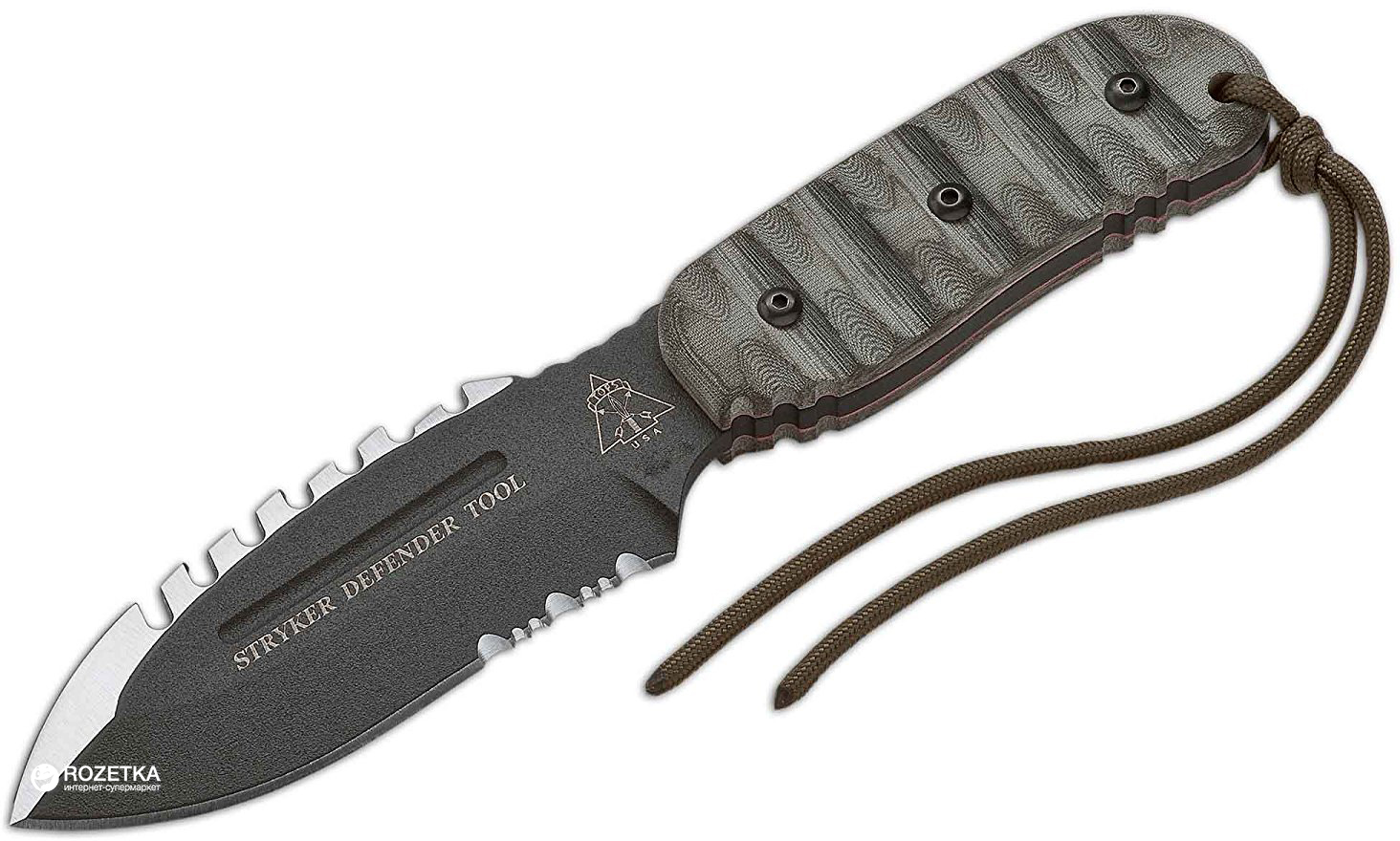 Туристический нож TOPS Knives Stryker Defender Tool DEFT-01 (2000980436422)
Туристический нож TOPS Knives Stryker Defender Tool DEFT-01 (2000980436422)