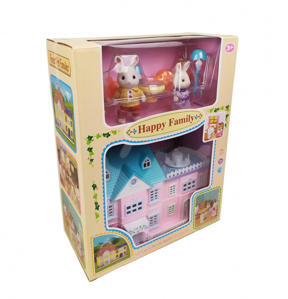 Детский игровой набор HAPPY FAMILY Домик для кукол с аксессуарами и фигурками (27,5х35,5х12,5 см) R91080-20034
Детский игровой набор HAPPY FAMILY Домик для кукол с аксессуарами и фигурками (27,5х35,5х12,5 см) R91080-20034