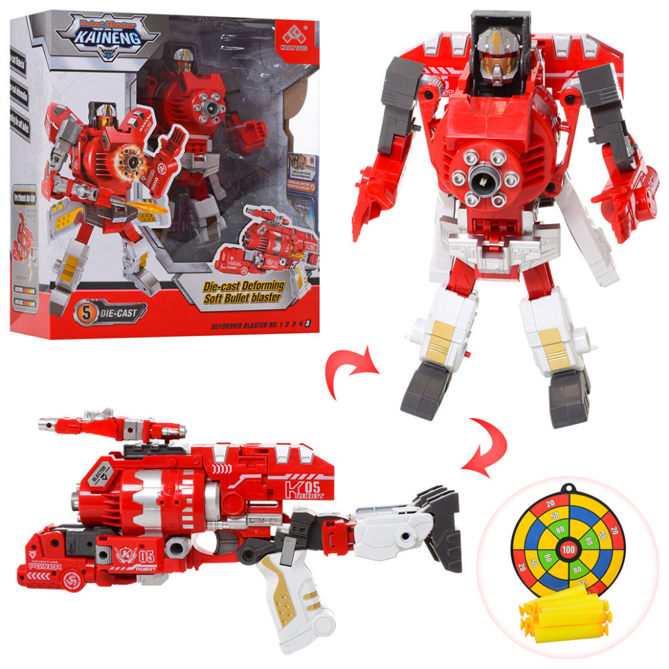 Робот-трансформер KAI LI TOYS Красный пистолет в коробке (32,5х37х20 см) R91062-SB455
Робот-трансформер KAI LI TOYS Красный пистолет в коробке (32,5х37х20 см) R91062-SB455