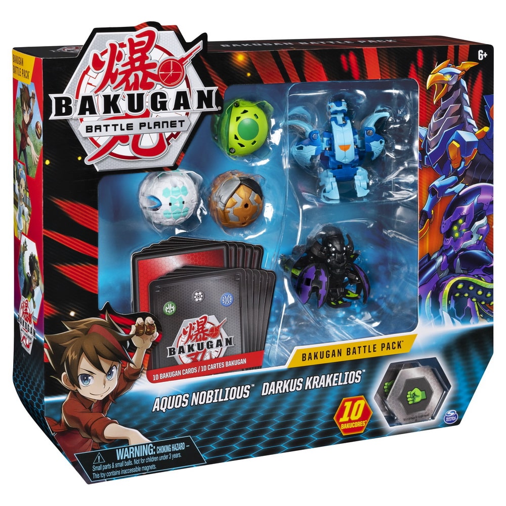 Bakugan Battle Planet: большой набор из 5 бакуганов Нобилиус и Кракелиус (150015)
Bakugan Battle Planet: большой набор из 5 бакуганов Нобилиус и Кракелиус (150015)
