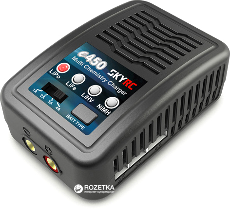 Зарядное устройство SkyRC e450 4A/50W с/БП для Li-Pol/Ni-MH аккумуляторов (6930460003980)
Зарядное устройство SkyRC e450 4A/50W с/БП для Li-Pol/Ni-MH аккумуляторов (6930460003980)
