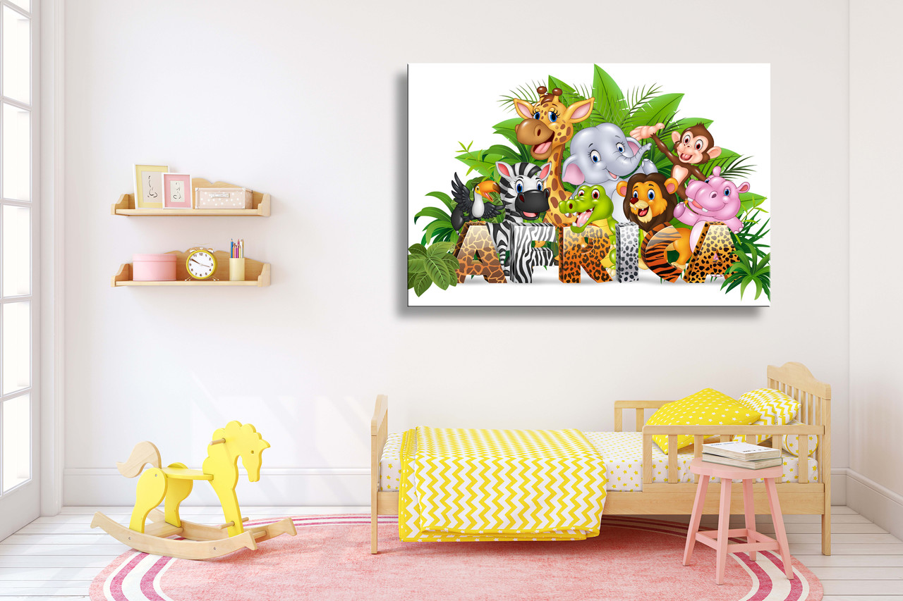 Картина в детскую на холсте Африканские животные и Африка 75х50
Картина в детскую на холсте Африканские животные и Африка 75х50