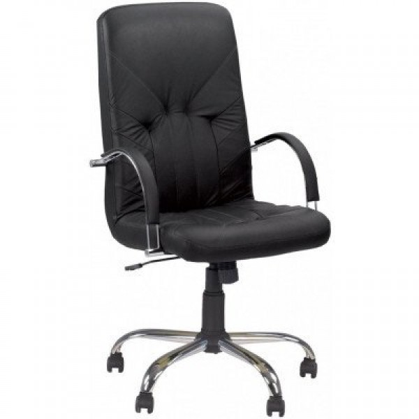 Кресло офисное для кабинета MANAGER steel CHR68 с механизмом Tilt, хромированная база, подлокотники с обитыми накладками, обивка экокожа ECO 30 Новый Стиль цвет Черный
Кресло офисное для кабинета MANAGER steel CHR68 с механизмом Tilt, хромированная база, подлокотники с обитыми накладками, обивка экокожа ECO 30 Новый Стиль цвет Черный