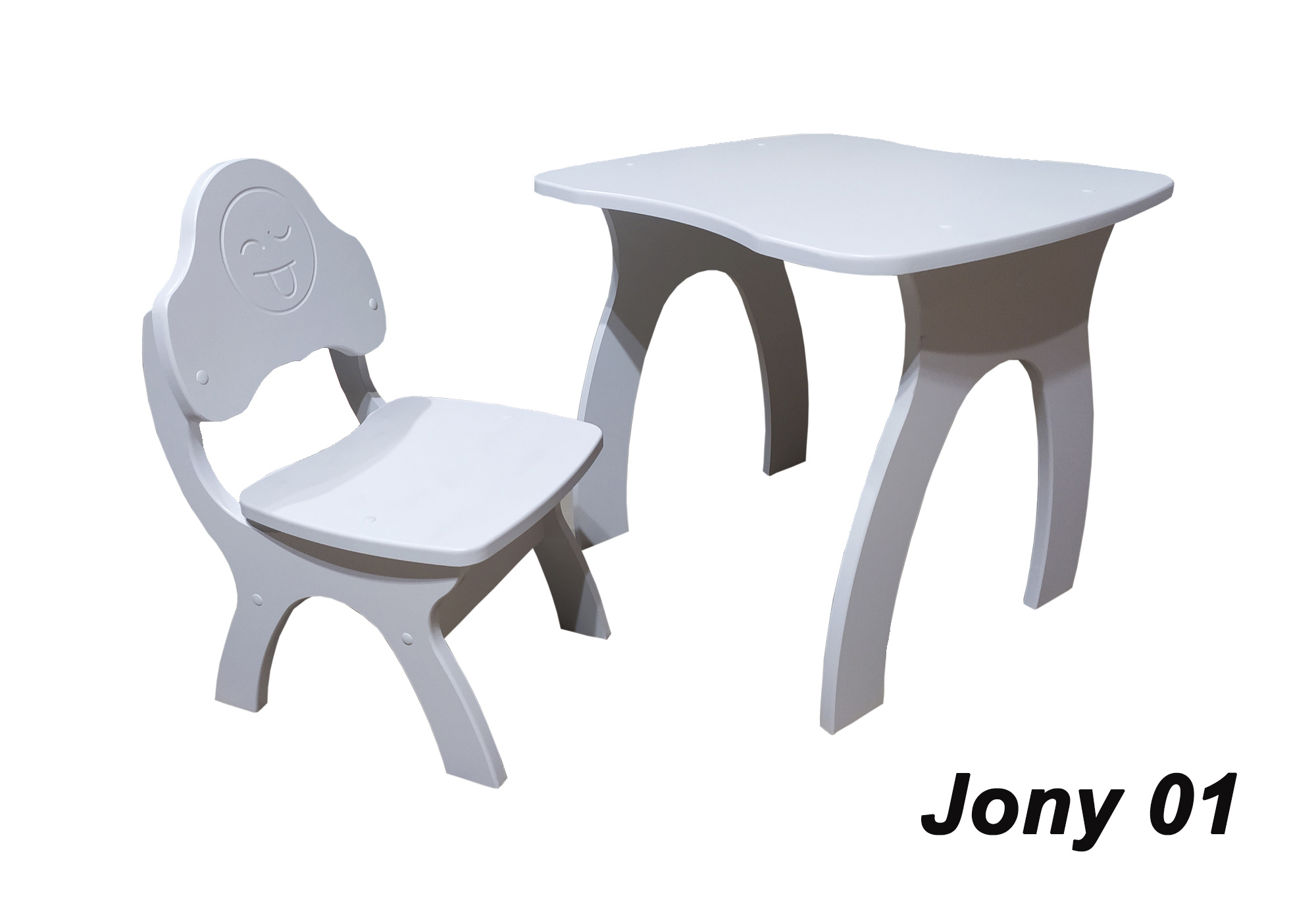 Комплект детский Столик + Стульчик Jony 01 из ламинированного МДФ цвет белый Viorina-Deko
Комплект детский Столик + Стульчик Jony 01 из ламинированного МДФ цвет белый Viorina-Deko