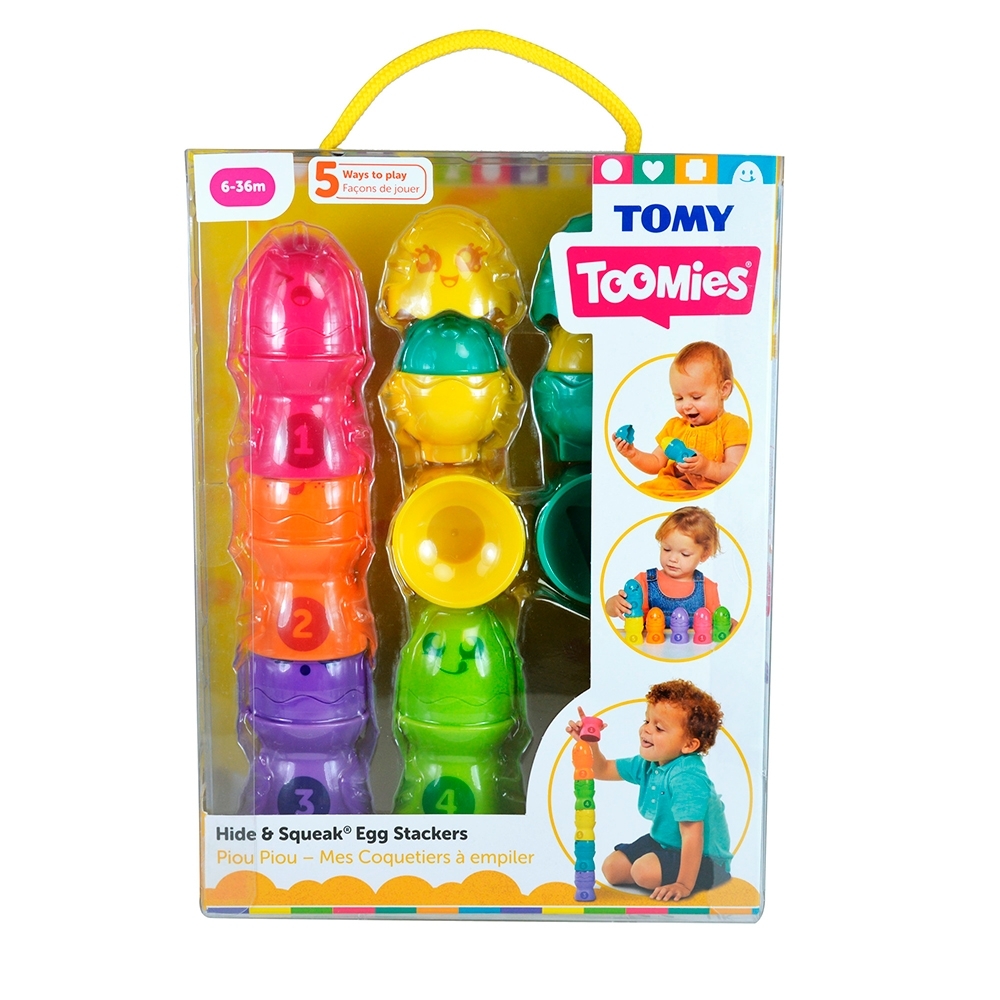 Игрушки для малышей развитие развлечения TOMY Развивающая игрушка-пирамидка «Яркие яйца» (T73083)
Игрушки для малышей развитие развлечения TOMY Развивающая игрушка-пирамидка «Яркие яйца» (T73083)