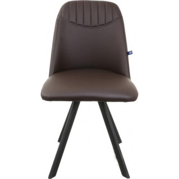Обеденный стул MILANA 4L black с поворотным механизмом SPIN 360 каркас - металл цвет Черный, обивка - экокожа ECO-31 цвет Коричневый Новый Стиль
Обеденный стул MILANA 4L black с поворотным механизмом SPIN 360 каркас - металл цвет Черный, обивка - экокожа ECO-31 цвет Коричневый Новый Стиль