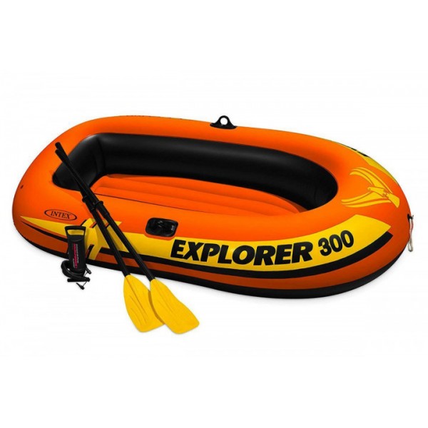 Човен надувний Intex Explorer 300 Set двомісний помаранчевий 211 х 117 х 41 см + весла + насос (І-58332)
Човен надувний Intex Explorer 300 Set двомісний помаранчевий 211 х 117 х 41 см + весла + насос (І-58332)